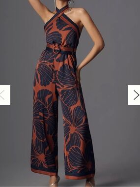 Hutch Benny Halter Jumpsuit Sz Small